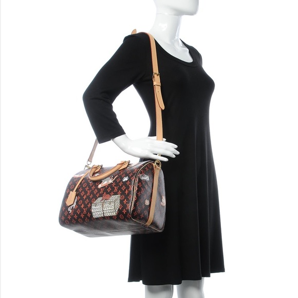 **SOLD** Louis Vuitton x Grace Coddington Catogram - Picture 2 of 7